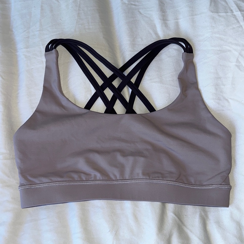 Light purple Lululemon Sports Bra